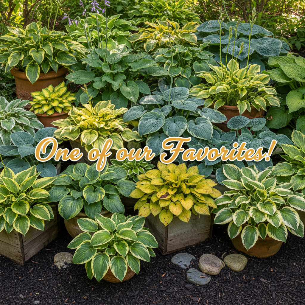hosta FRUIT LOOP new rare mini tiny cute wavy texture healthy little perennial = 1 Potted Garden Plant